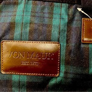 Plaid tote bag
